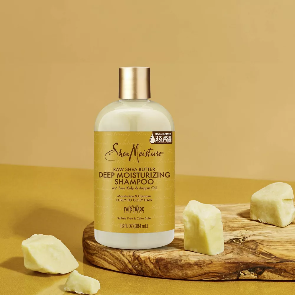 Shampoo Extra Humectante - Manteca de
Karite Shea Moisture 384ml. - Imagen 3