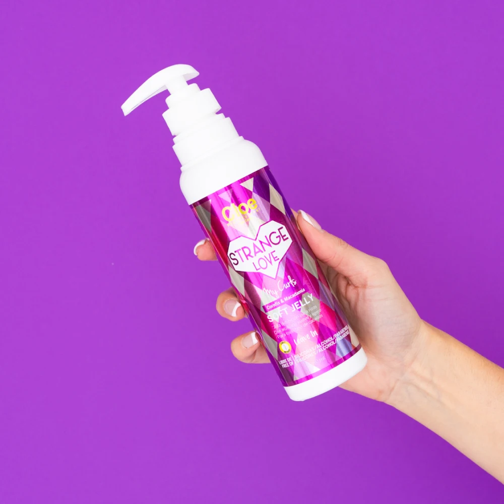 cloe jelly gel con fondo lila