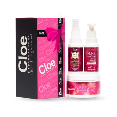 Especial Verano – Shampoo, Máscara, Protector Térmico - Cabello Teñido – Cloe Pure Sensation
