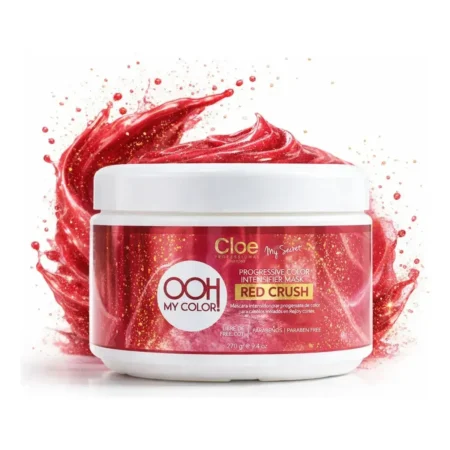 cloe mascara color rojo